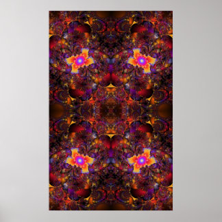 Fractale implosie poster