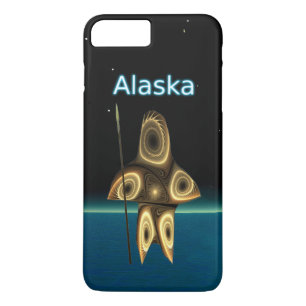 Fractale Inuit-jager - Alaska Case-Mate iPhone Case