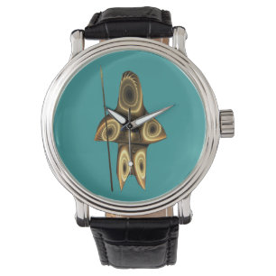 Fractale Inuit-jager Horloge
