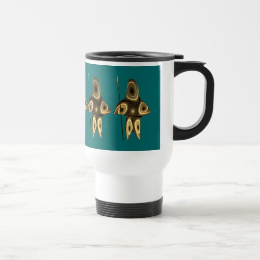 Fractale Inuit-jager Reisbeker (Rechts)