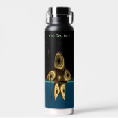 Fractale Inuit-jager Waterfles (Voorkant)