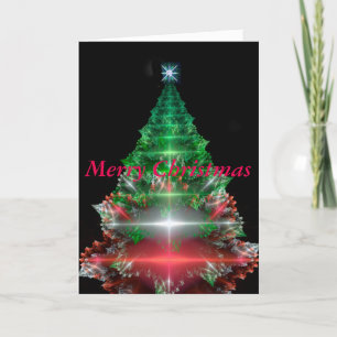 fractale Kaart van een kerstboom