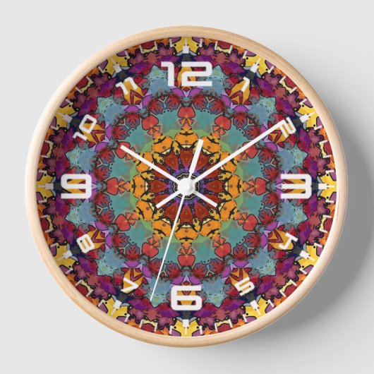 Fractale Kaleidoscoop Mandala Patroon-64351 (Voorkant)