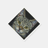 Fractale Kat Servetten (Hoek)