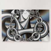 fractale ketens puzzel (Horizontaal)