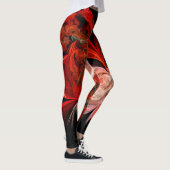 Fractale Kunst 10 Leggings (Rechts)