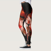 Fractale Kunst 10 Leggings (Links)