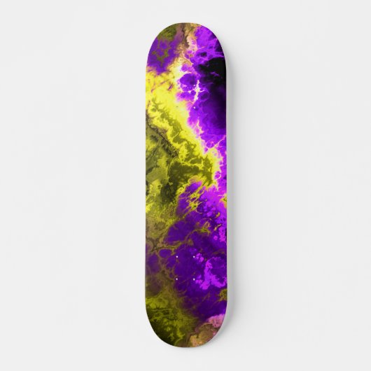 Fractale Kunst 1-4 Skateboard (Voorkant)
