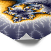 Fractale kunst poster (Hoek)