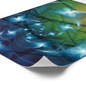 fractale kunst poster (Hoek)