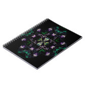 Fractale kunsttextuur notitieboek (Linkerzijde)