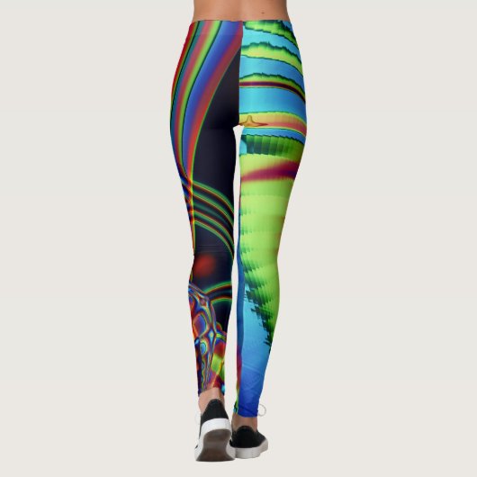 Fractale Leggings, Snoopy Leggings (Achterkant)