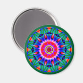 Fractale Mandala Magneet (Voorkant / Achterkant)