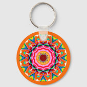 Fractale Mandala Sleutelhanger (Voorkant)