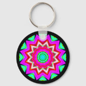 Fractale Mandala Sleutelhanger (Voorkant)