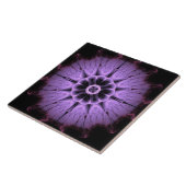 Fractale Mandala Tegeltje (Zijkant)