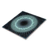 Fractale Mandala Tegeltje (Zijkant)