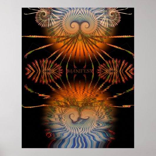 Fractale Manifest Poster (Voorkant)
