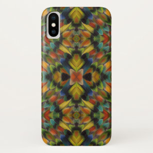 Fractale ontwerp van liefdesvogelveren Case-Mate iPhone case