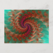 Fractale plezier52 briefkaart (Voorkant)