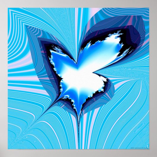 Fractale projectie 1.4 poster (Voorkant)