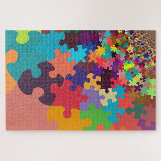 fractale puzzelpuzzel legpuzzel (Horizontaal)