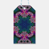 Fractale radiantie cadeaulabel (Voorkant)