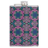 Fractale radiantie heupfles (Voorkant)