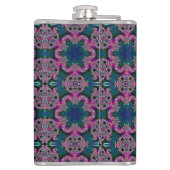 Fractale radiantie heupfles (Achterkant)