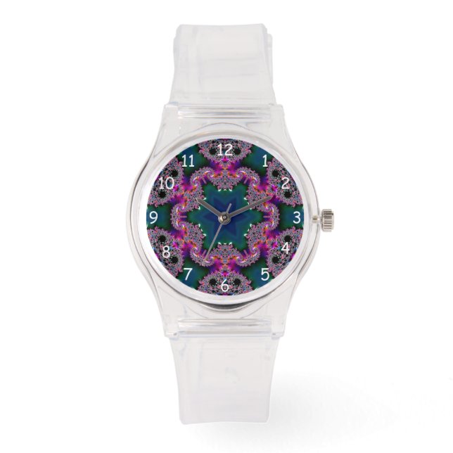 Fractale radiantie horloge (Voorkant)
