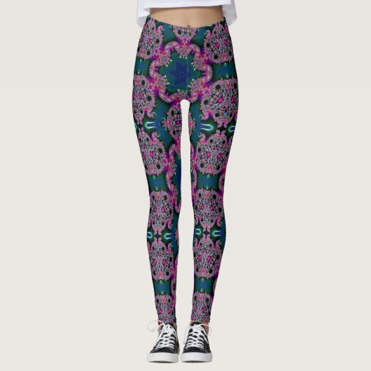 Fractale radiantie leggings (Voorkant)