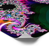 Fractale radiantie poster (Hoek)