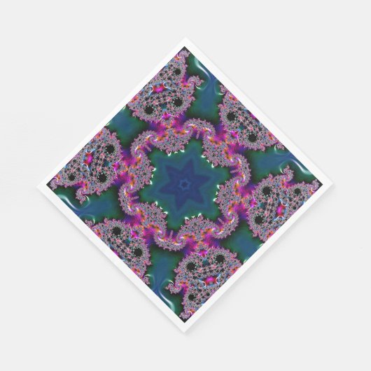 Fractale radiantie servet (Hoek)