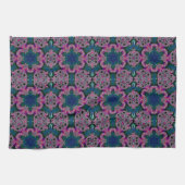 Fractale radiantie theedoek (Horizontaal)