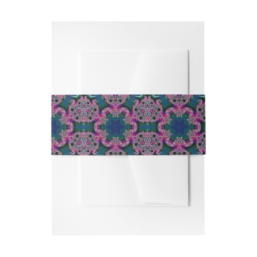 Fractale radiantie uitnodigingen wikkel (Voorkant Voorbeeld)