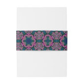 Fractale radiantie uitnodigingen wikkel (Achterkant Voorbeeld)