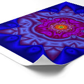 Fractale schoonheid poster (Hoek)