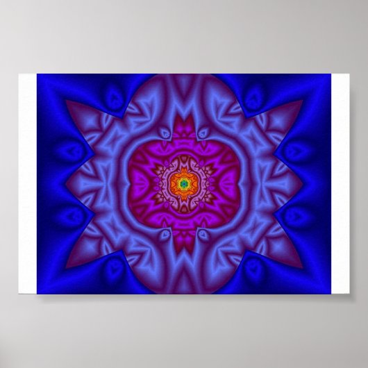 Fractale schoonheid poster (Voorkant)