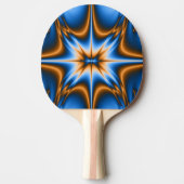 Fractale ster tafeltennisbatje (Voorkant)