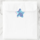 Fractale sticker - Ster (20 per vel) (Tas)