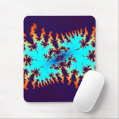 fractale stropdas-kleurstof: dierlijke afdruk muismat (Met muis)