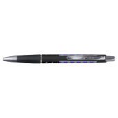 Fractale symmetrische personaliseerbare pen (Achterkant)