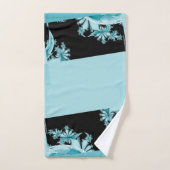 Fractale tuinlucht bad handdoek (Handdoek)