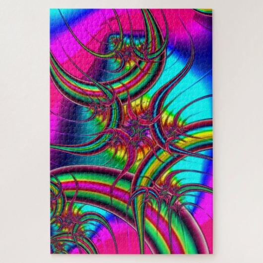 fractale veren puzzel (Verticaal)