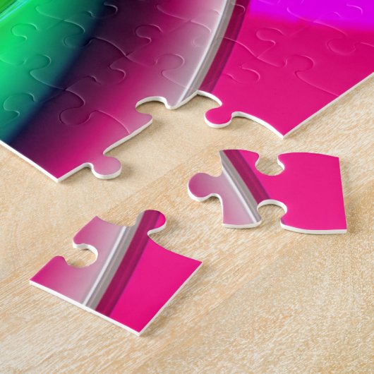 fractale veren puzzel legpuzzel (Zijkant)