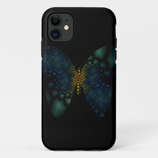 fractale vlinderes Case-Mate iPhone case (Achterkant)
