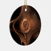 FRACTALE WAVES KERAMISCH ORNAMENT (Rechts)