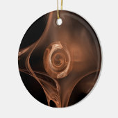 FRACTALE WAVES KERAMISCH ORNAMENT (Links)