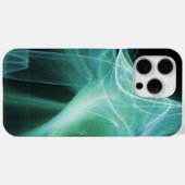 FRACTALE ZWISSELS IN BLAUW TURQOISE GROEN BLAUWGRO Case-Mate iPhone CASE (Achterkant (horizontaal))