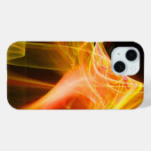 FRACTALE ZWISSELS IN GEEL ORANJE ROOD Case-Mate iPhone CASE (Achterkant (horizontaal))
